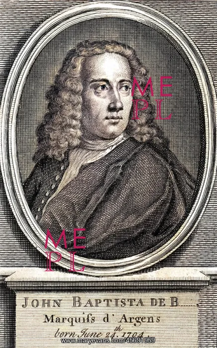  : JEAN BAPTISTE D'ARGENS
