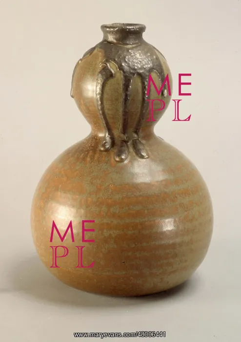 : Flask. Jean Carries (1855-1894). Flask. Enamelled stoneware : Flask. Jean Carries (1855-1894). Flask. Enamelled stoneware