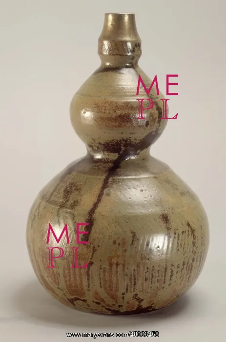 : Flask. Jean Carries (1855-1894). Flask with three bulges : Flask. Jean Carries (1855-1894). Flask with three bulges