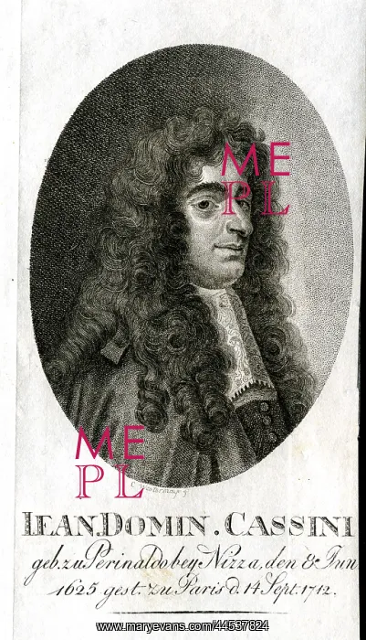  : Jean Domin Cassini - Astronomer