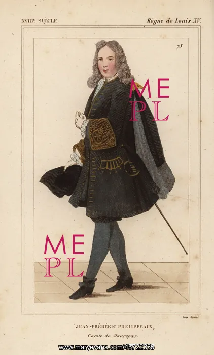 : Jean-Frederic Phelypeaux, 1st Count of Maurepas : Jean-Frederic Phelypeaux, 1st Count of Maurepas