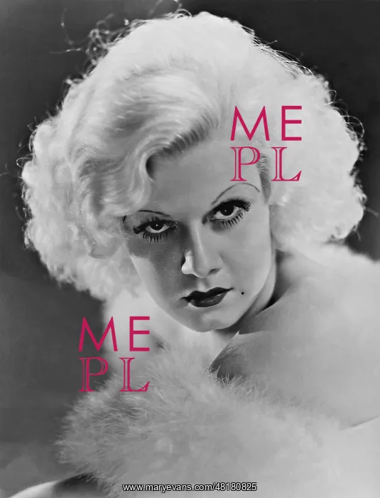 : Jean Harlow in Dinner at Eight, 1933