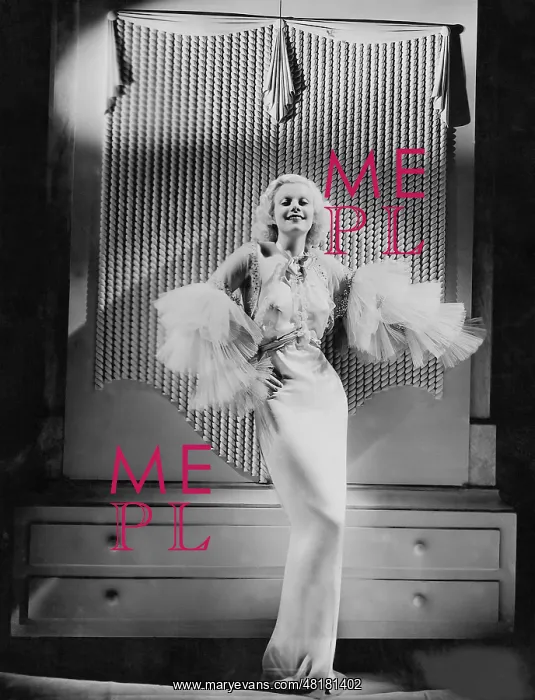 : Jean Harlow in Dinner at Eight, 1933 : Jean Harlow in Dinner at Eight, 1933