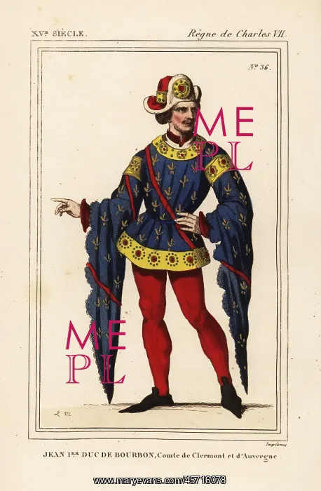 : Jean I, Duke of Bourbon, duc de Bourbon, comte : Jean I, Duke of Bourbon, duc de Bourbon, comte
