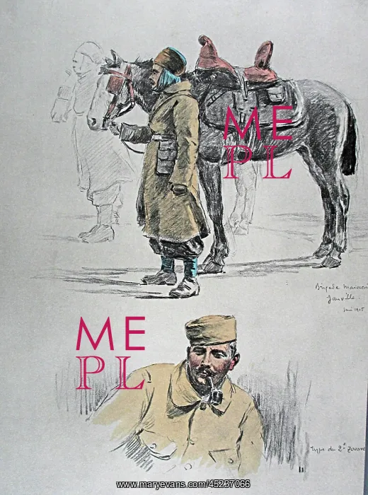 : Jean-Jacques Berne-Bellecour Folio of artwork : Jean-Jacques Berne-Bellecour Folio of artwork