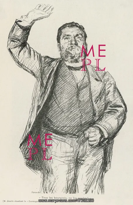 : JEAN JAURES, SPEAKING : JEAN JAURES, SPEAKING