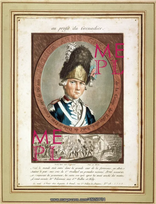 : Jean-Marie Mixelle. For the Grenadier : Jean-Marie Mixelle. For the Grenadier