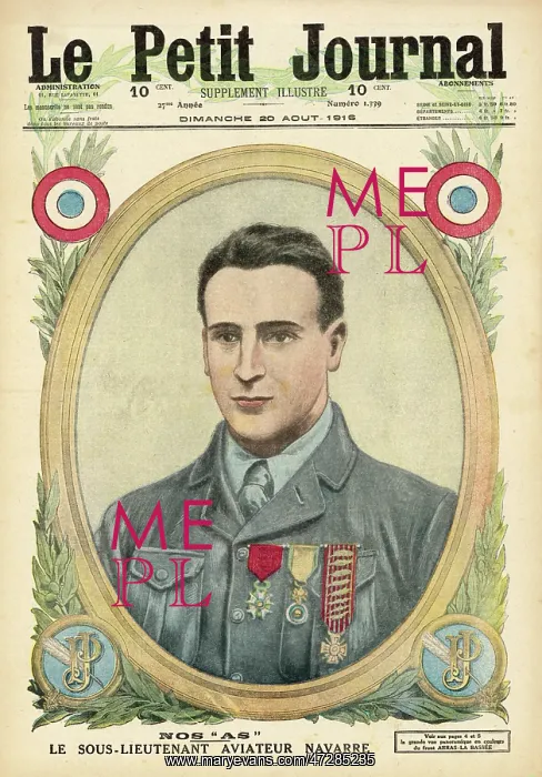: JEAN MARIE NAVARRE, 1916 : JEAN MARIE NAVARRE, 1916