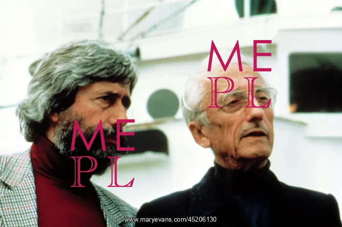 : Jean-Michel Cousteau and father Jacques ? : Jean-Michel Cousteau and father Jacques ?
