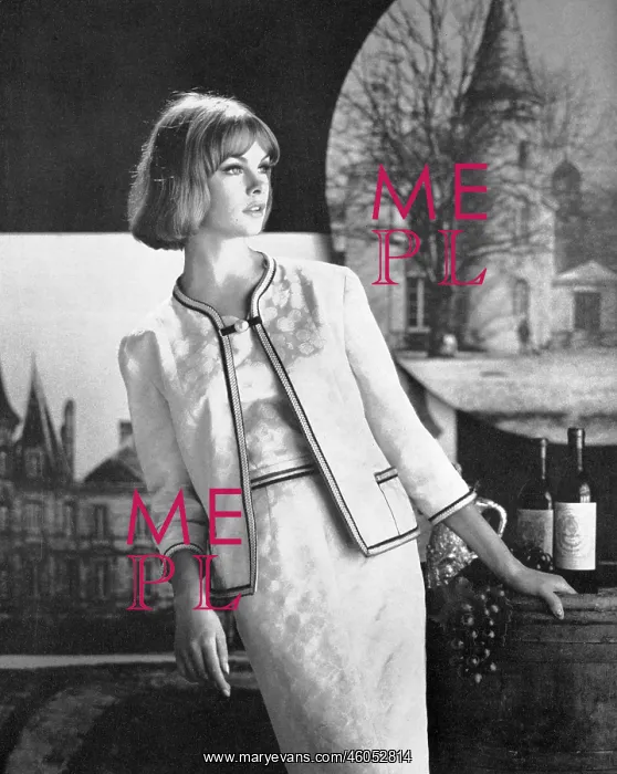 : Jean Shrimpton in Susan Small : Jean Shrimpton in Susan Small