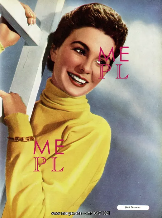  : Jean Simmons, British actress