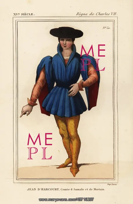 : Jean VIII of Harcourt, comte d'Aumale et de : Jean VIII of Harcourt, comte d'Aumale et de