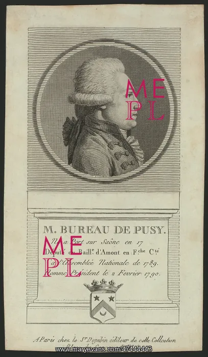 : Jean Xavier Bureaux de Pusy : Jean Xavier Bureaux de Pusy