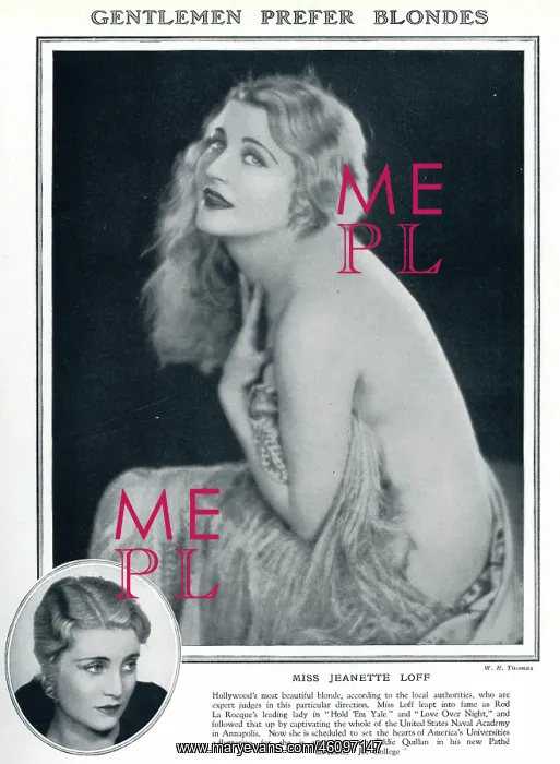 : Jeanette Loff : Jeanette Loff