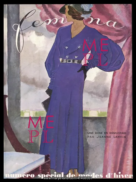 : JEANNE LANVIN / OUTFIT : JEANNE LANVIN / OUTFIT