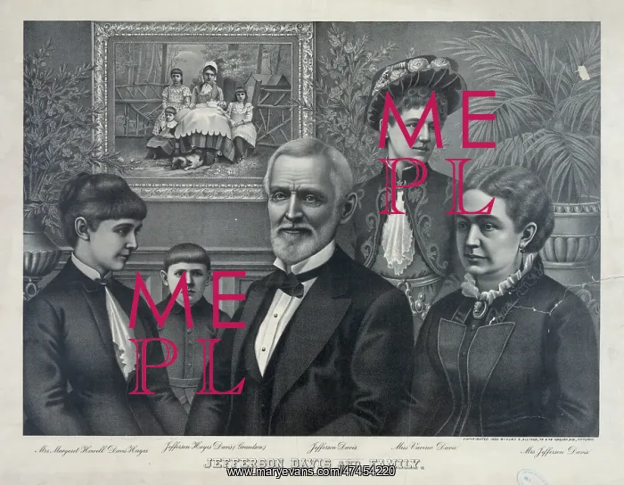 : Jefferson Davis and family : Jefferson Davis and family
