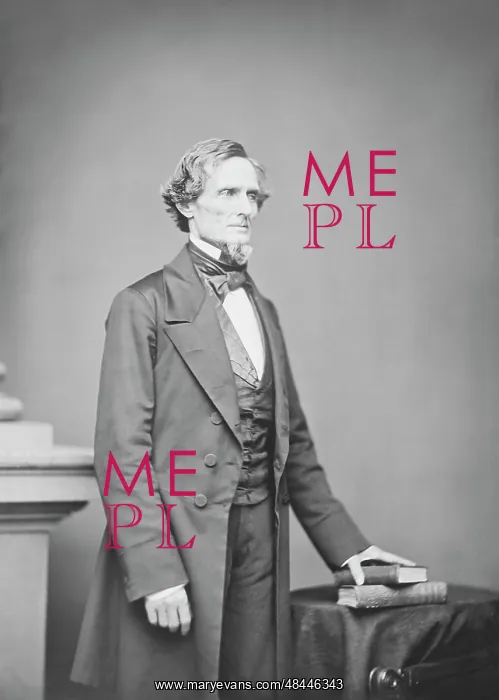  : Jefferson Finis Davis, President of the Confederate