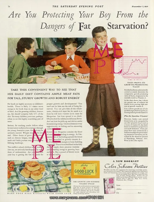 : JELKE MARGARINE ADVERT : JELKE MARGARINE ADVERT