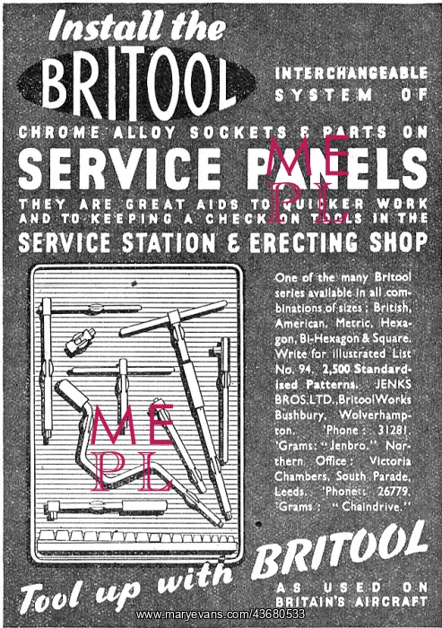  : Jenks Bros Britool