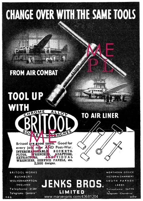 : Jenks Brothers Britool Spanners, Sockets & Workshop Tools : Jenks Brothers Britool Spanners, Sockets & Workshop Tools