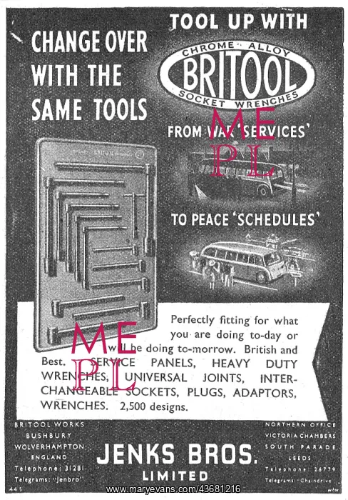 : Jenks Brothers Britool Spanners, Sockets & Workshop Tools : Jenks Brothers Britool Spanners, Sockets & Workshop Tools
