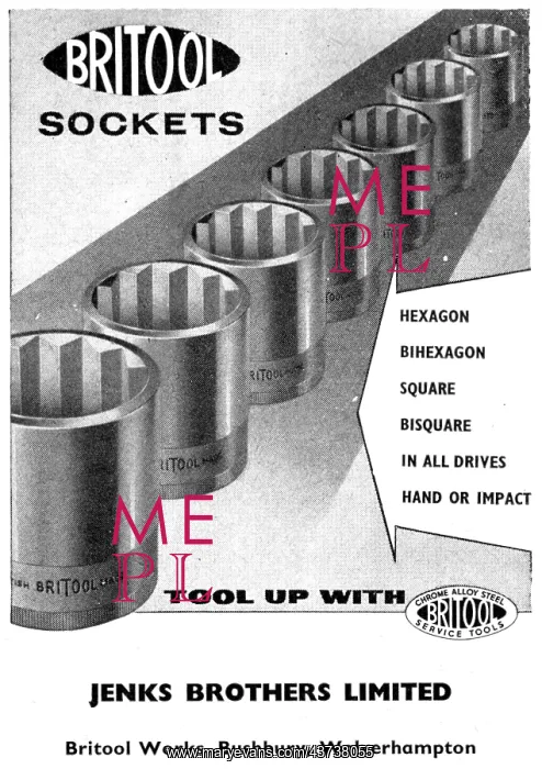 : Jenks Brothers Britool Tools For The Aircraft Industry : Jenks Brothers Britool Tools For The Aircraft Industry