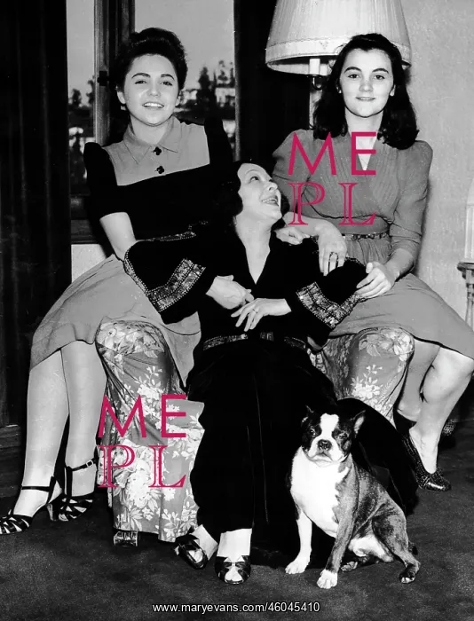 : Jenny Dolly with her adopted daughters : Jenny Dolly with her adopted daughters