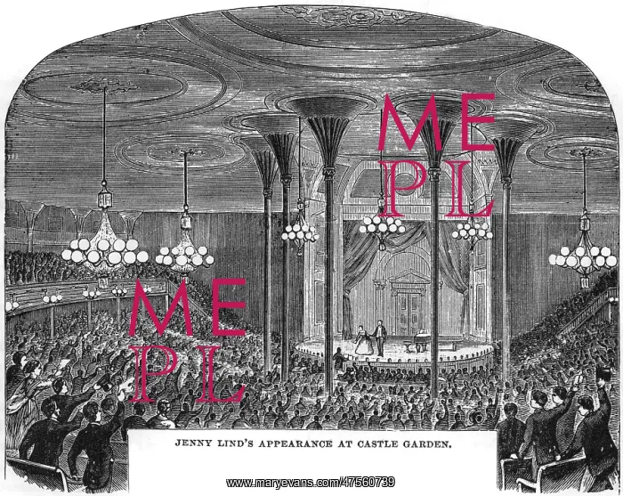 : Jenny Lind in New York, 1850 : Jenny Lind in New York, 1850