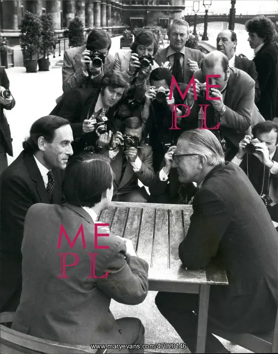 : Jeremy Thorpe, David Steel, Christopher Mayhew, London : Jeremy Thorpe, David Steel, Christopher Mayhew, London