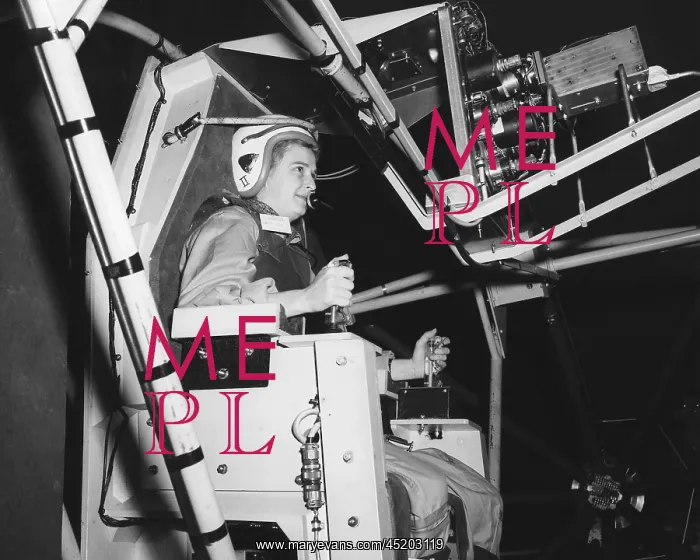 : Jerrie Cobb, in astronaut training. She ? : Jerrie Cobb, in astronaut training. She ?