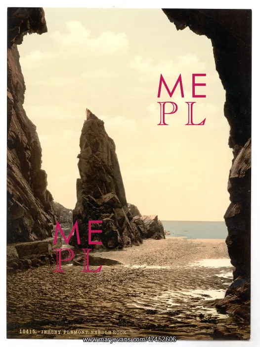: Jersey, Plemont Caves and Needle Rock, Channel Islands, Engl : Jersey, Plemont Caves and Needle Rock, Channel Islands, Engl