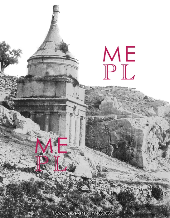  : Jerusalem, Absalom's Tomb c1857