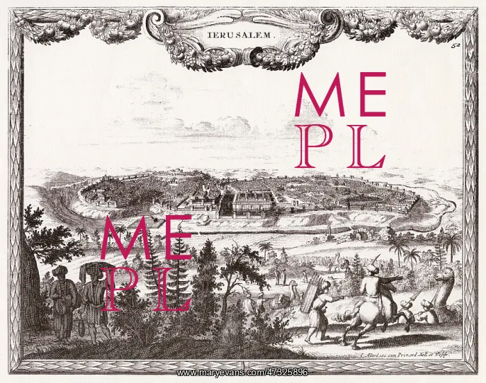  : JERUSALEM / GENERAL C1700