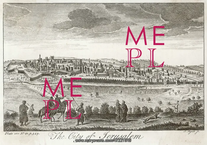 : JERUSALEM / GENERAL C1750 : JERUSALEM / GENERAL C1750