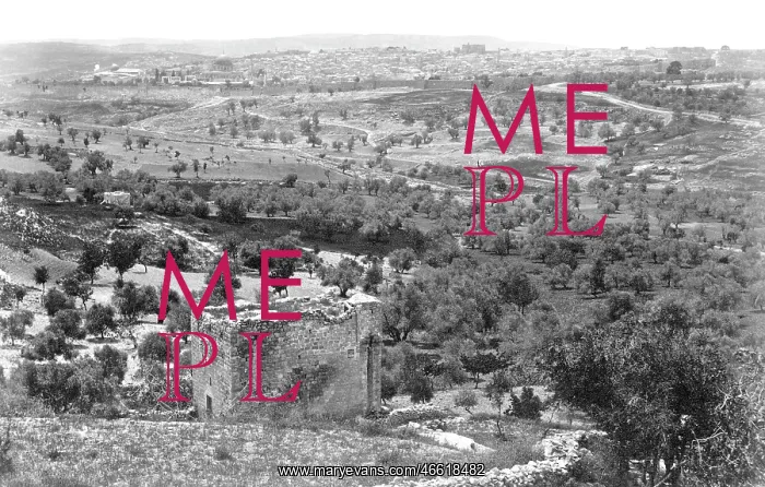  : Jerusalem, from Mount Scopus c1857