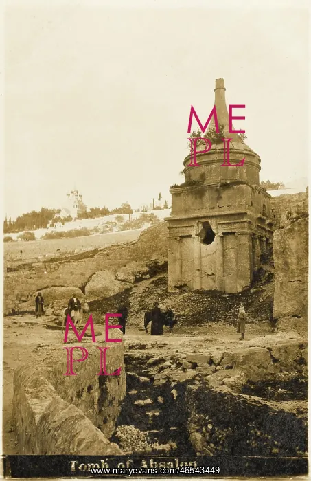 : Jerusalem - Tomb of Absalom : Jerusalem - Tomb of Absalom