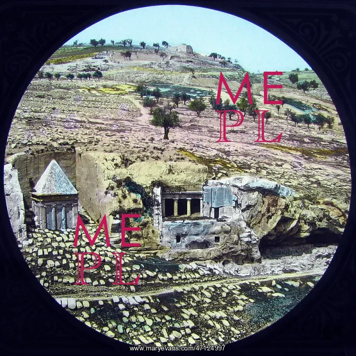  : Jerusalem Valley of Jehoshaphat probably 1870s