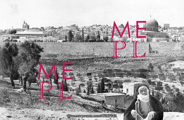 : Jerusalem viewed from the Mount of Olives : Jerusalem viewed from the Mount of Olives