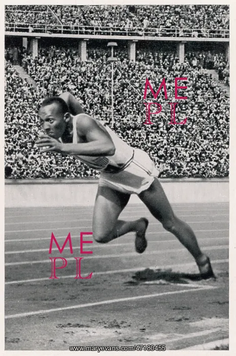  : Jesse Owens at the 1936 Olympic Games