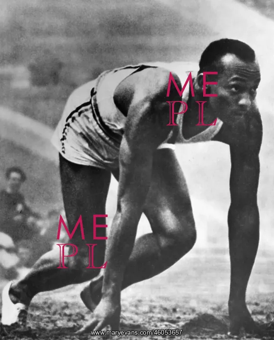 : Jesse Owens, American athlete : Jesse Owens, American athlete