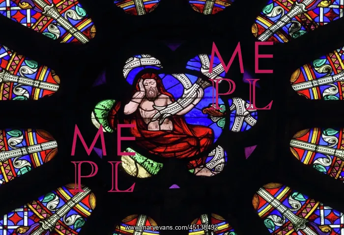 : Jesse, Rose window, Basilique Saint-Denis, Saint-Denis : Jesse, Rose window, Basilique Saint-Denis, Saint-Denis