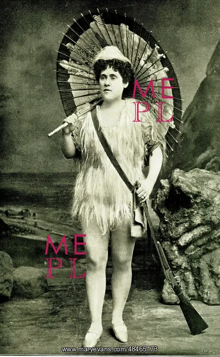 : Jessie Preston as Robinson Crusoe : Jessie Preston as Robinson Crusoe