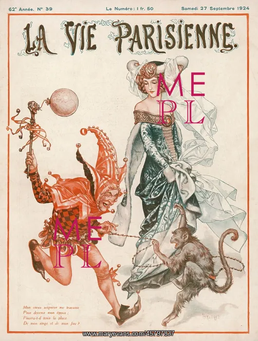 : JESTER AND LADY : JESTER AND LADY