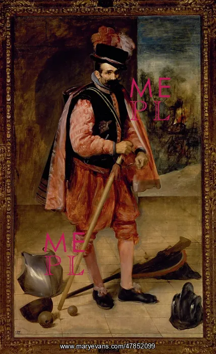 : The Jester Named Don John of Austria, by Velazquez : The Jester Named Don John of Austria, by Velazquez