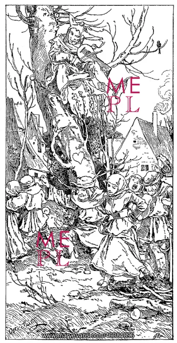 : Jester sitting in tree and striking up for a dance : Jester sitting in tree and striking up for a dance