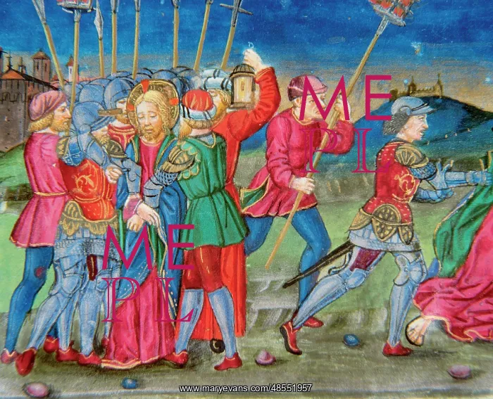 : Jesus is abandoned by his disciples : Jesus is abandoned by his disciples