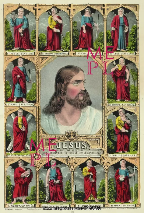 : Jesus: and the twelve apostles : Jesus: and the twelve apostles
