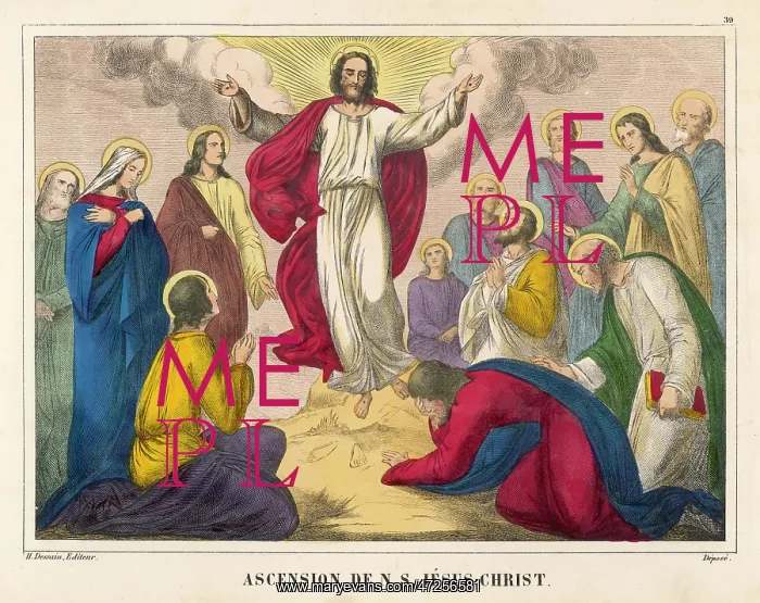 : JESUS ASCENDS : JESUS ASCENDS