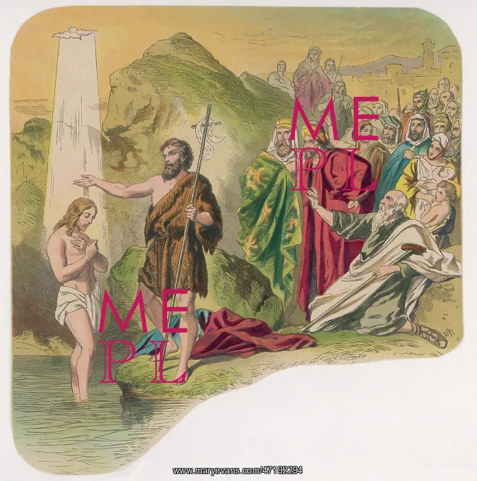  : JESUS BAPTISED / JOHN