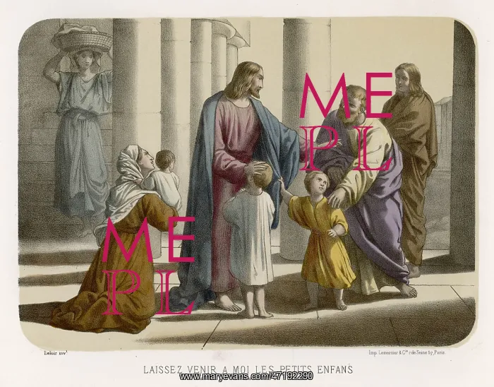  : JESUS BLESSES CHILDREN